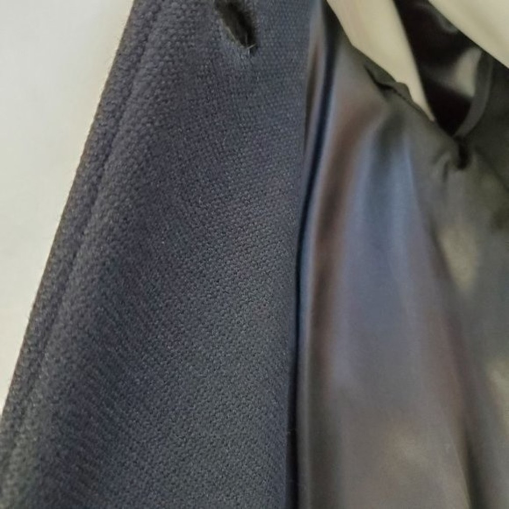 HELD Vintage 50's/60's Black Fur Collar Coat - Picture 9 of 9